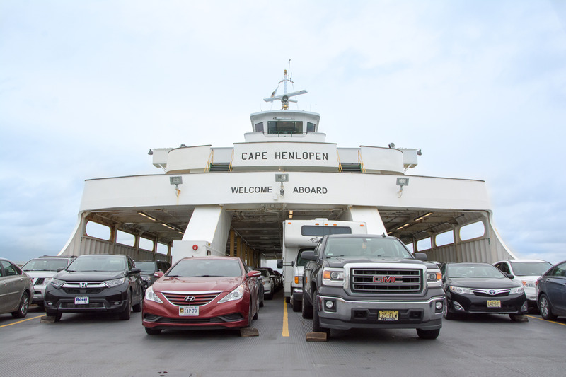Cars onboard the MV Cape Henlopen