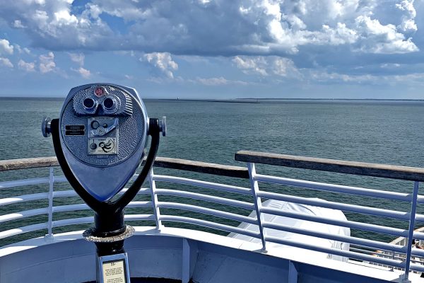 Viewfinder aboard the Ferry overlooking CHSP